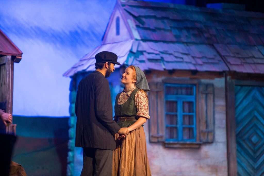 Actors perform in Gateway Performing Arts' production of Fiddler on the Roof in Dallas, Texas